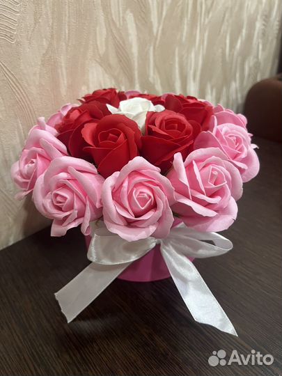 Цветы из мыла