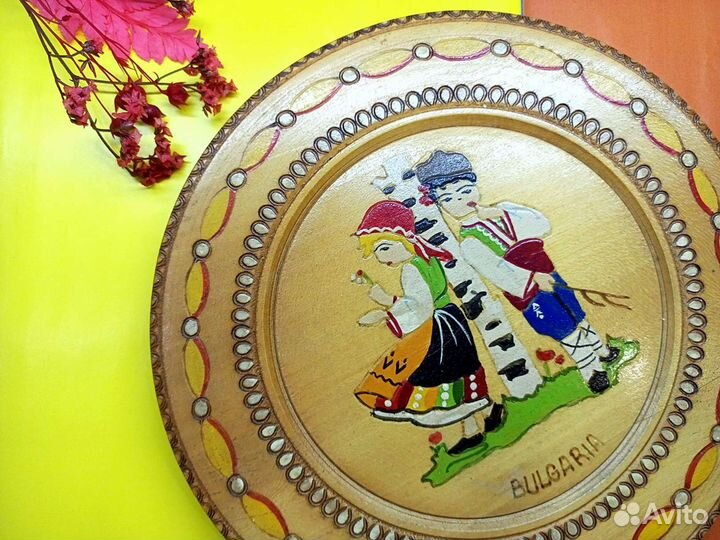 Тарелка декоративная