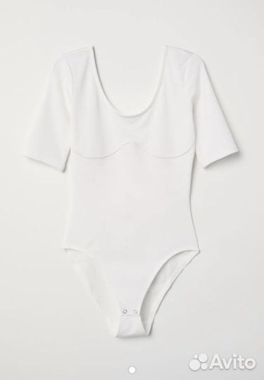 Боди в рубчик H&M (новое с биркой) S
