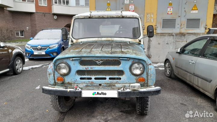 УАЗ 31512 2.4 МТ, 1993, 60 000 км