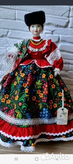 Кукла грелка на чайник Казачка