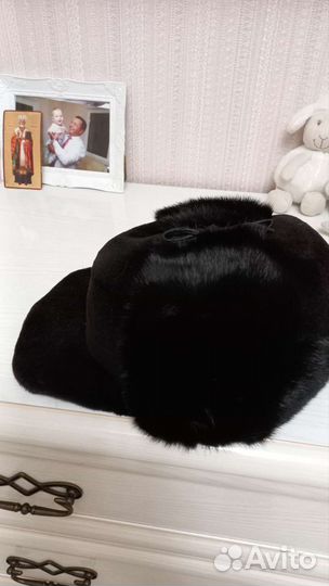 Норковая шапка мужская