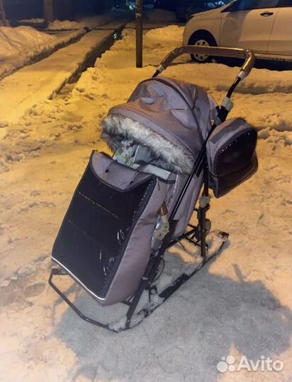 Санки коляска