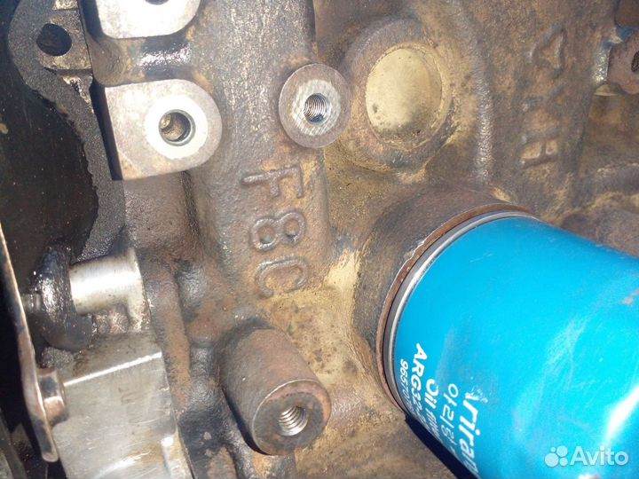 Блок двигателя всборе Дэу Матиз