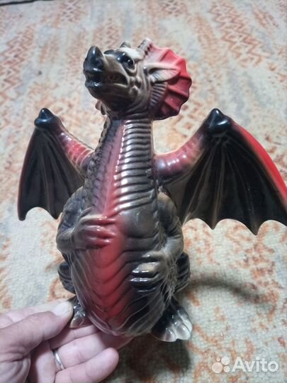 Дракон, копилка, керамика