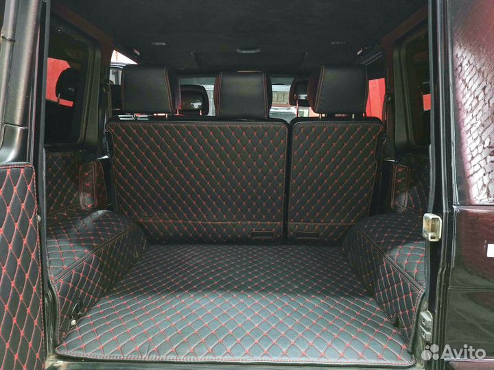 3Д (3D) коврики из экокожи G klasse