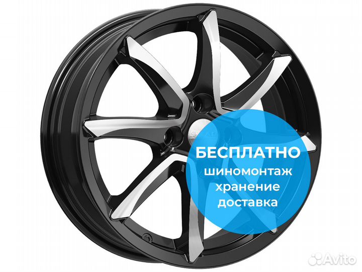 R15 4x100 6J ET37 D60,1 Скад Осака Алмаз