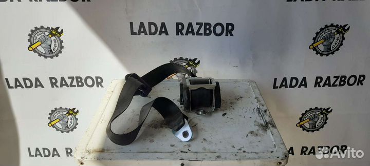 Передний левый ремень безопасности Лада Калина