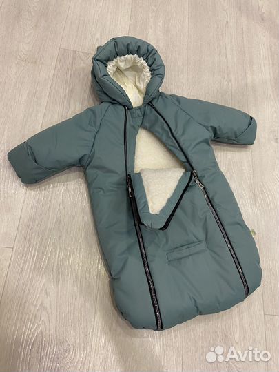 Зимний комбинезон-конверт 68