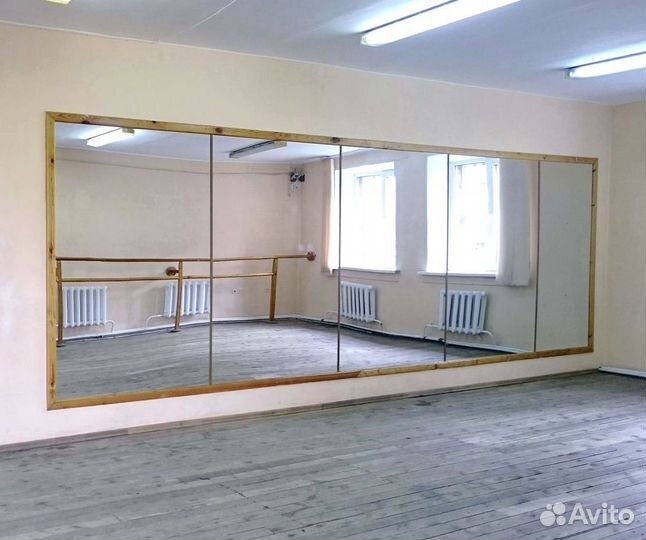 Зеркала для танцевальной студии