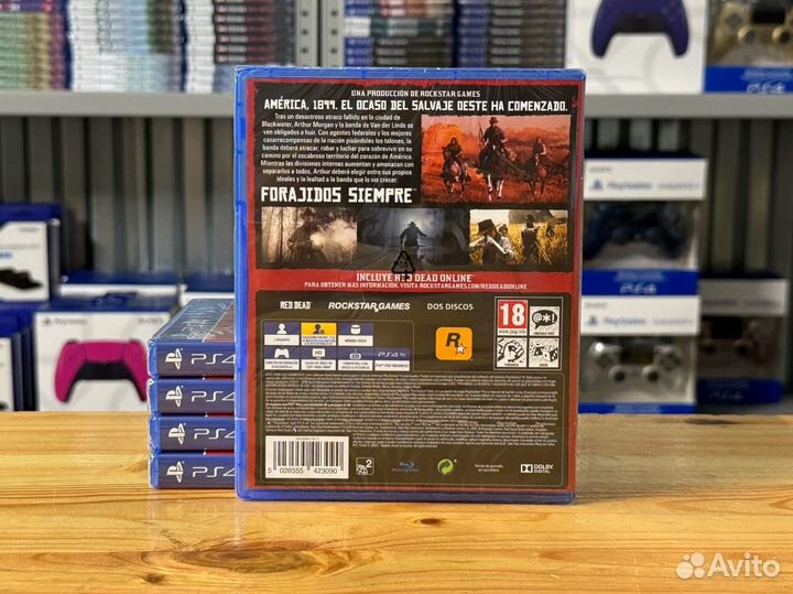 Диск Red Dead Redemption 2 PS4 (Новый)