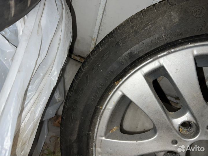R16 Pirelli Cinturato P7 205/55, PCD 5x120 DIA 72.6