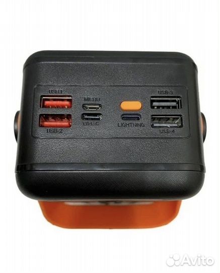 Повербанк/Зарядка на солнечной батарее 100000 мАч