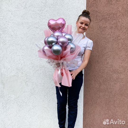 Букет из воздушных шаров