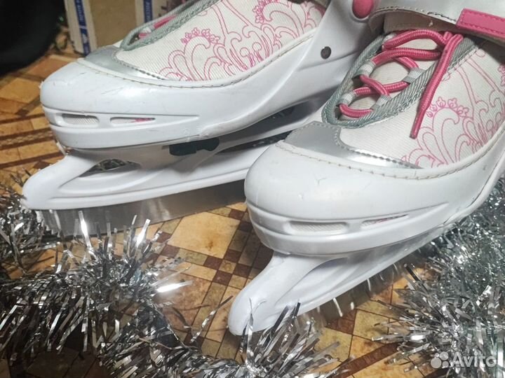Коньки раздвижные 36 38