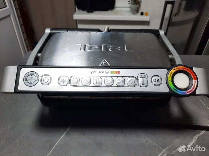 Гриль tefal optigrill