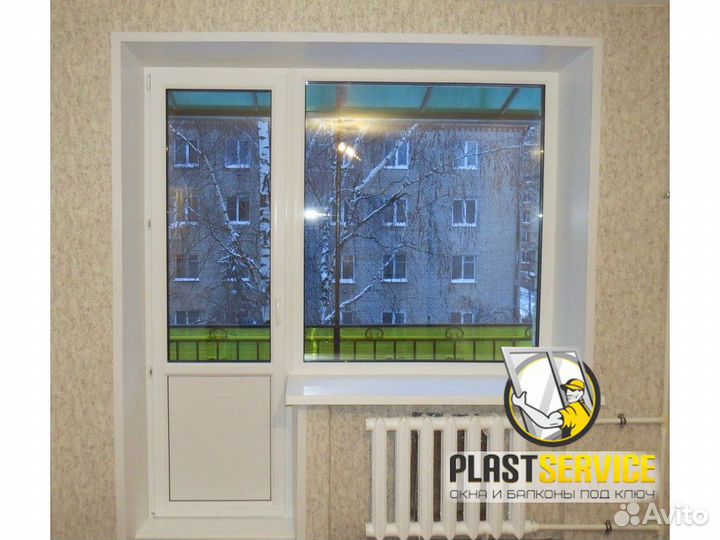 Балконный блок любой размер