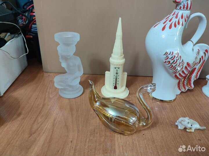 Статуэтки и предметы СССР лфз Фарфор стекло