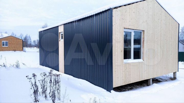 Дом 52,4 м² на участке 9,6 сот.