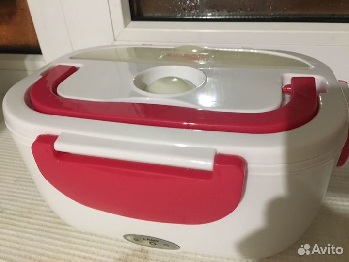 Ланч бокс электрический с подогревом от розетки