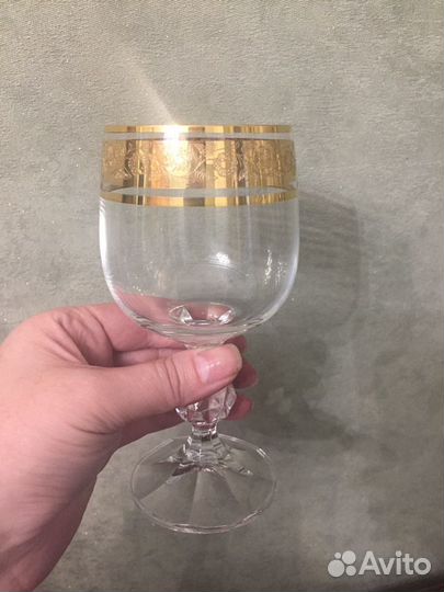 Новые чешские бокалы Богемия