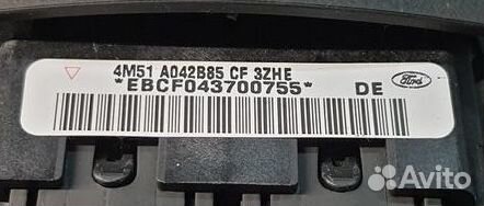 Подушка безопасности Форд Фокус 2