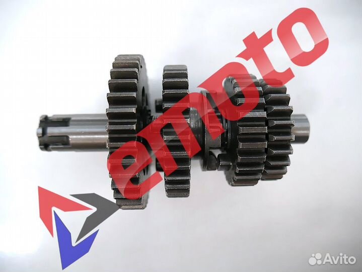 Валы кпп в сборе двигатель 139FMB 50-110 сс под иг
