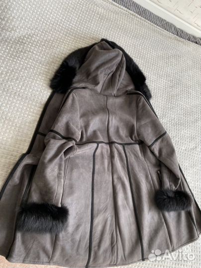 Дубленка натуральная женская 46 48 возможен торг