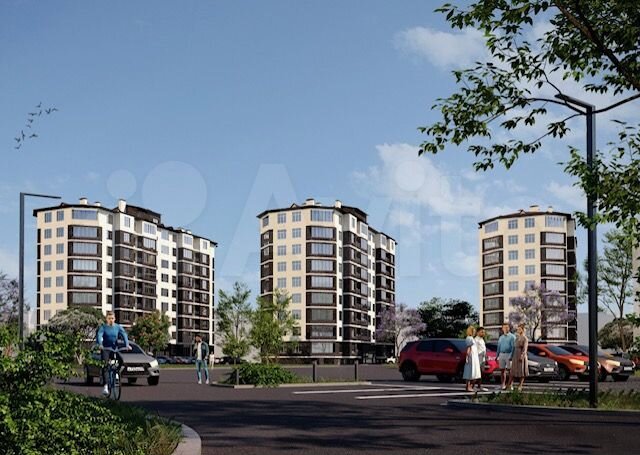 1-к. квартира, 46 м², 1/8 эт.