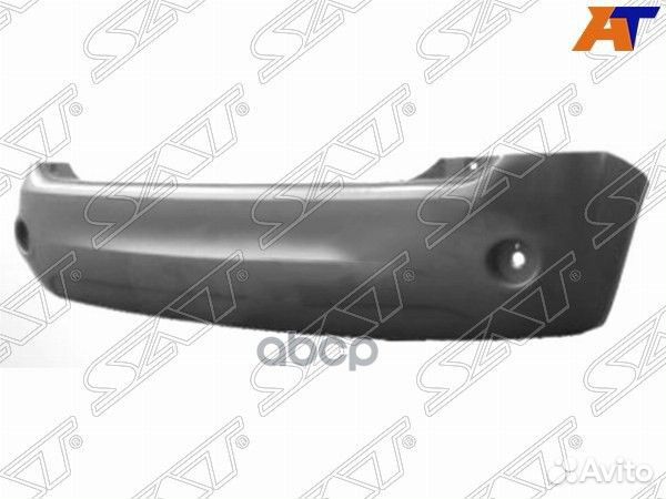 Бампер задний Ford Fiesta 02-08 ST-FDV3-087-A0 Sat