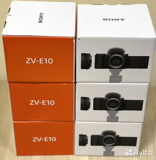 Sony Alpha ZV-E10 Body Русское менюНовый