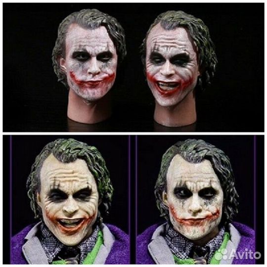 1\6 Джокер Тёмный рыцарь - 30 см