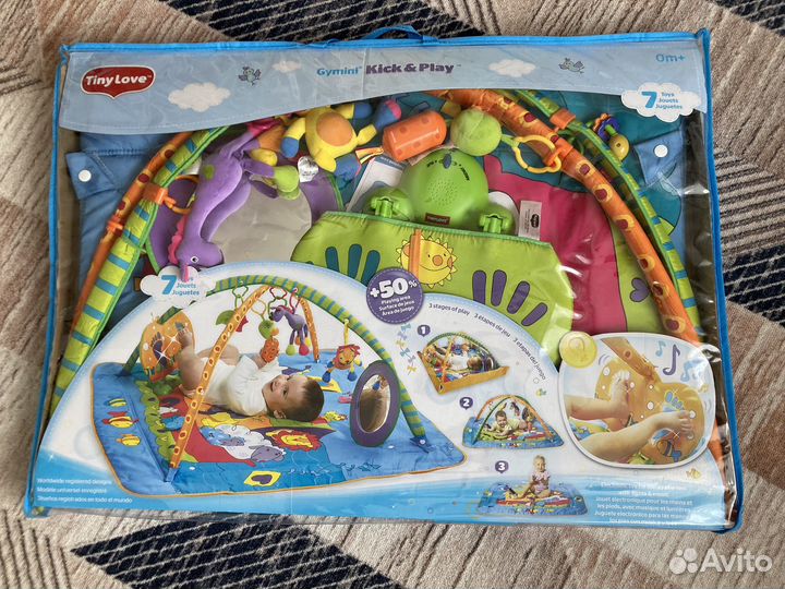 Развивающий коврик tiny love