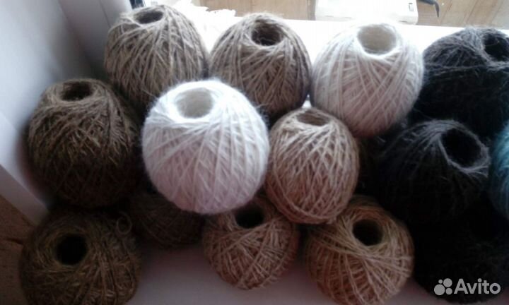 Прядение собачьей шерсти