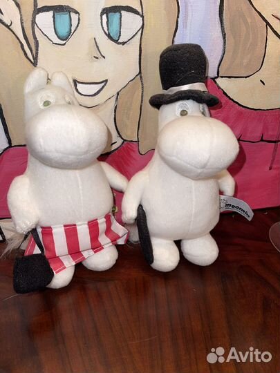 Игрушка муми троль из Финляндии