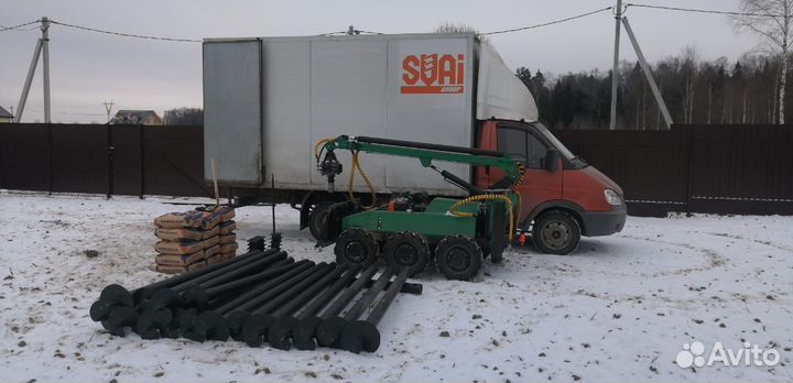 Винтовая свая 108