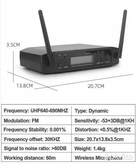 Радиомикрофоны Shure