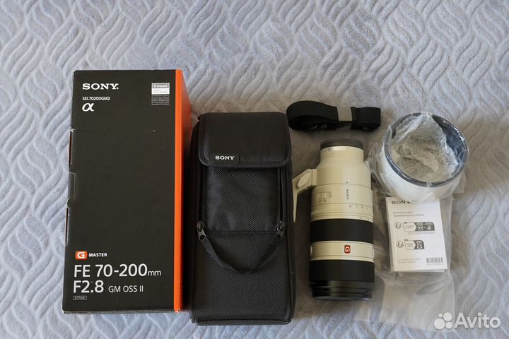 Телеобъектив Sony SEL70200GM2