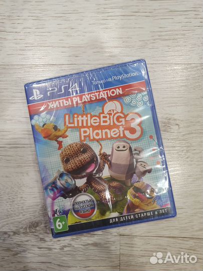 Little big planet 3 ps4, ps5 новый
