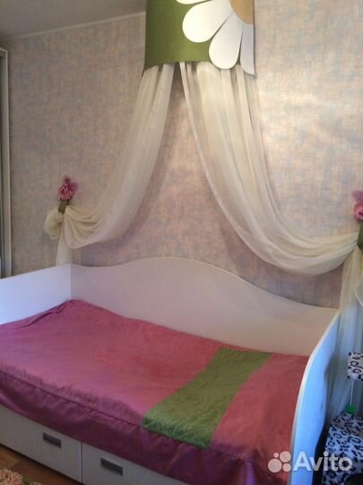 Балдахин, ламбрекен и органза для принцессы