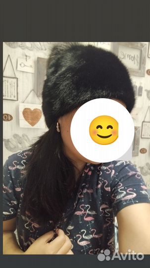 Шапка норковая женская бу