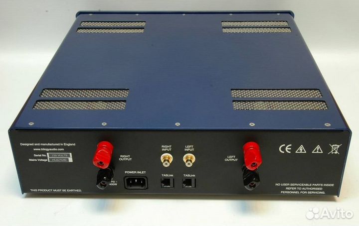 Ламповый усилитель Trilogy audio 968 black