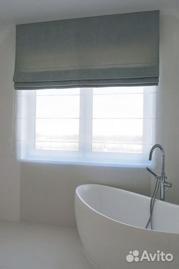 Двойная римская штора под заказ