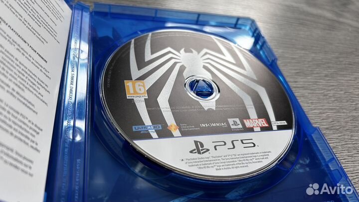 Человек паук 2 ps5. диск б/у