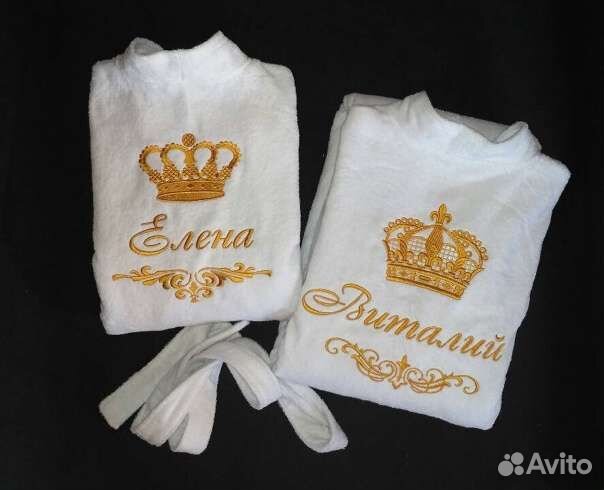 Халаты с рисунком ручной работы