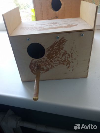 Домик для попугаев