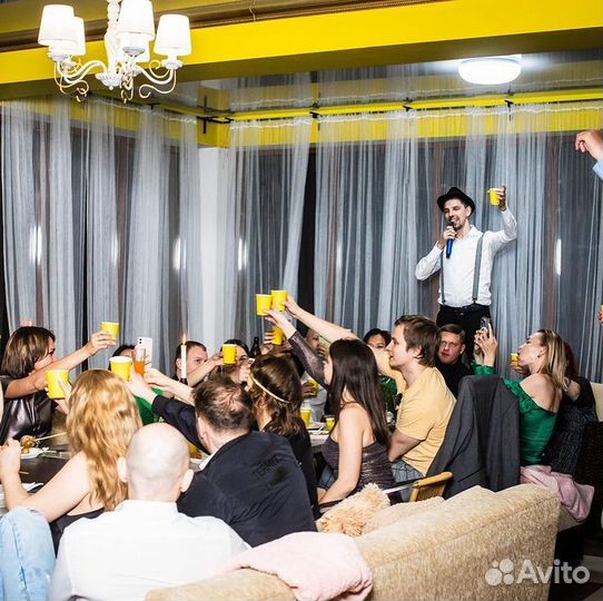 Ведущий игры Мафия на выезде