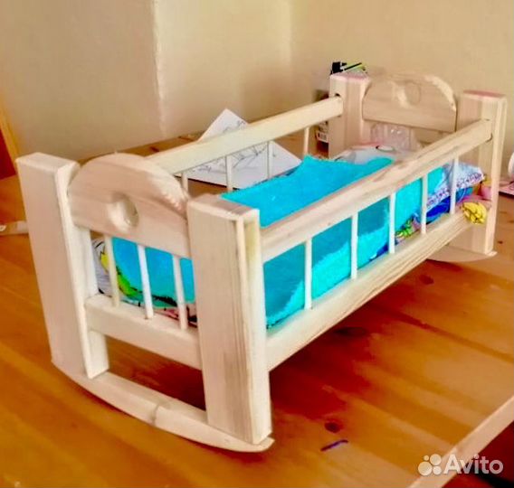 Кроватка-люлька для кукол