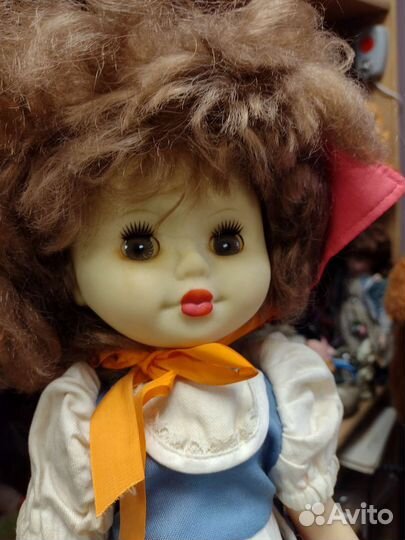 Кукла Ленигрушка Красная Шапочка