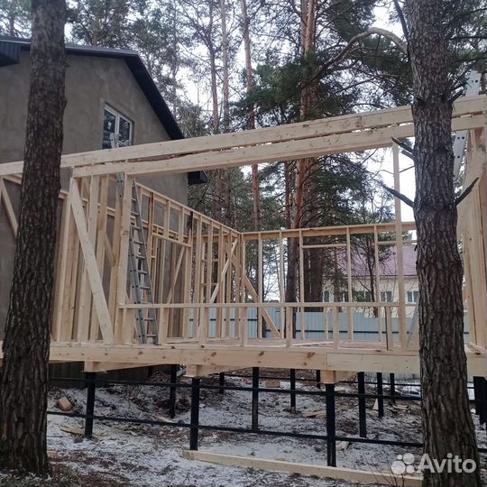 Винтовые сваи с монтажом